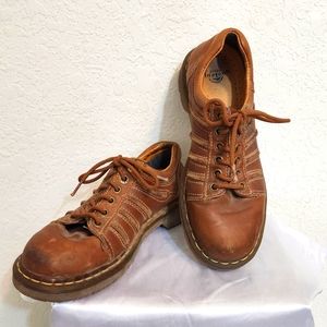 Doc Martens Leather Lug Heels Loafer